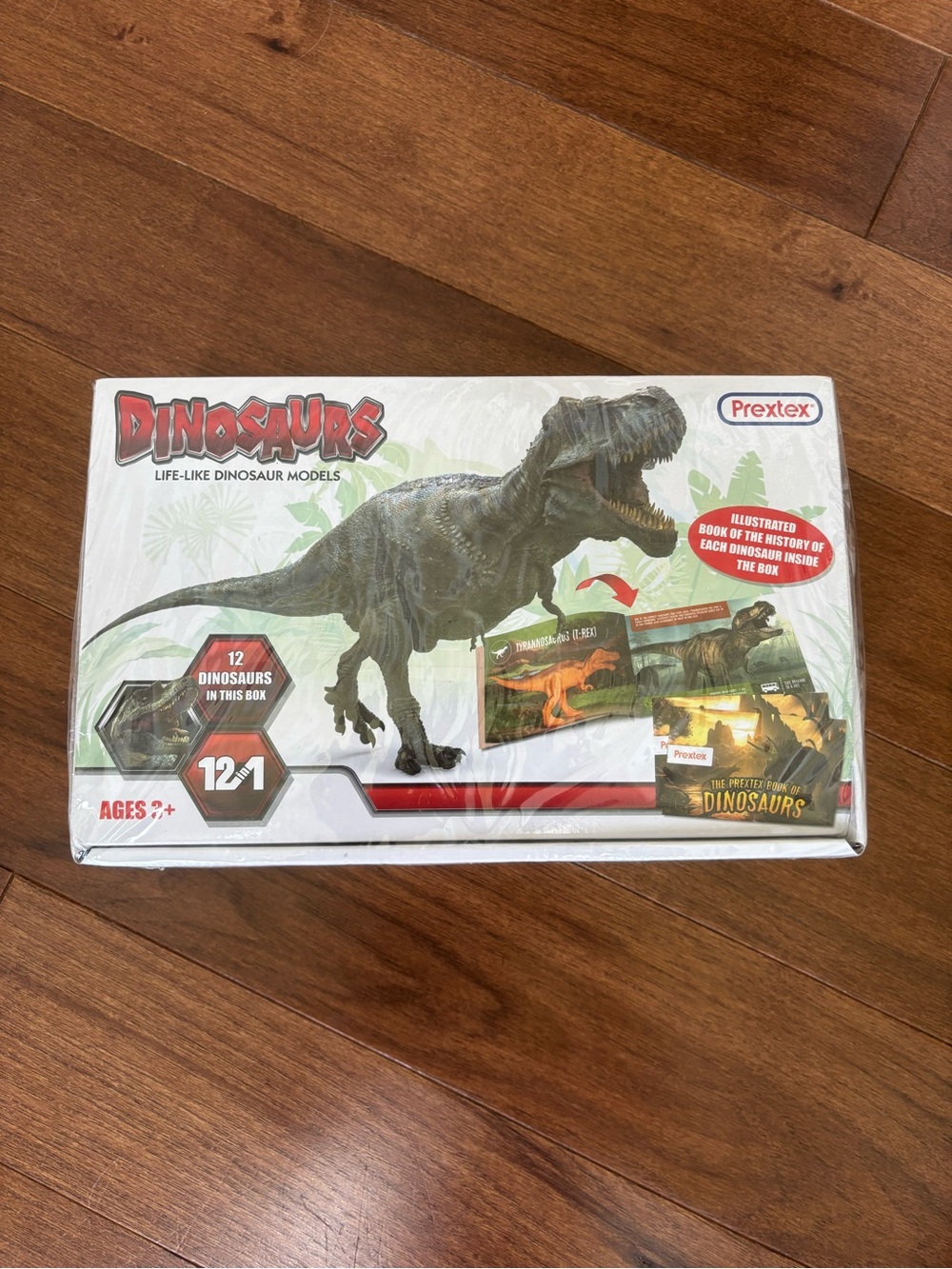 Dinosaurs Life-Like Model Toy Set - Green Unopened